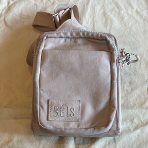 BEIS Tan Crossbody Bag
